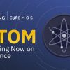 バイナンス、仮想通貨Cosmos（ATOM）のステーク報酬サービスを開始